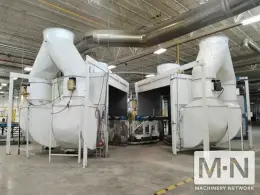 5 ARM FERRY MODEL RS5-250 ROTATIONAL MOLDING MACHINE REBUILT IN 2021