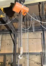 3 TON C &amp; M  ELECTRIC CHAIN HOIST: STOCK #77408