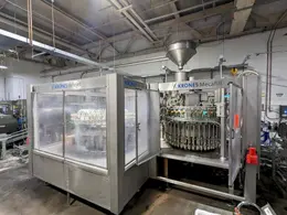 Krones Mecafill 40-Head Rotary Bottle Filler with Variojet Rinser – 2002 – High-Speed Bottling