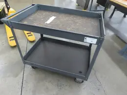 Metal Cart Portable on Casters- Auction Item