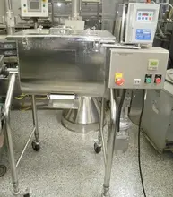 2 Cubic foot Stainless steel Double Ribbon Blender – Unused 1HP Motor &amp; Gearbox 120v, Full Rebuilt Electronics.