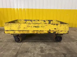 42" X 72" HEAVTY DUTY ROLLING CART ON STEEL CASTERS: YOBRO #25443