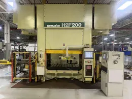 200 ton Komatsu Metal Stamping Servo Press Model H2F200, Year 2003!