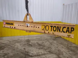 40,000 LBS (20 TON) X 10' PEERLESS CRANE SPREADER BAR LIFTING BEAM: STOCK #22643