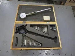 Fowler Bore Gage 0-.25 Indicator, .0005 Res Indicator, Wood Divider Box- Auction Item