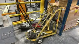 15 TON POIS-LOCK MODEL #PH110 PORTABLE HYDRAULIC GEAR &amp; WHEEL PULLER WITH ENERPAC POWER UNIT: YOBRO# 25094