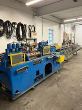 1/2" Lewis Model 9FHA High Speed Flying Shear Wire Straightener &amp; Cutoff