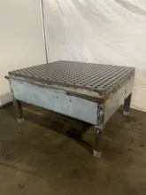 60" X 60" X 40"H ACORN WELDING TABLE W/ STAND. STOCK # 1165223.