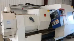 Weiler E90 x 3000 CNC Lathe, 2012 – 10″ Bore, Weiler CNC Control, Steady Rest, Chip Conveyor
