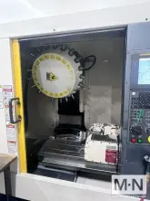 Fanuc Robodrill Alpha D21LiB5 CNC Drill &amp; Tap Machining Center, 2017 w/ Tsudakoma 5-Axis Rotary Table