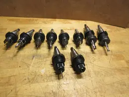 CAT40 ER20, PG100, TMS Tap Collet Toolholders  (10)- Auction Item