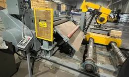 72" COIL PREP STATION WITH NIAGARA SHEAR STOCK #3626