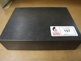 Black Granite Surface Plate 12" x 9" x 3"- Auction Item