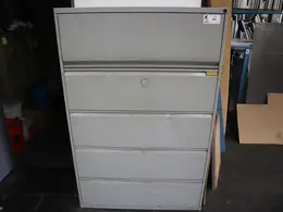 5 Drawer Lateral File Cabinets with Assorted Contents- Auction Item