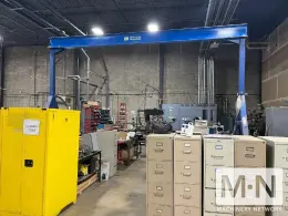 5 TON VESTIL MODEL AHS-8-15-12 GANTRY CRANE