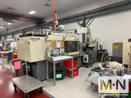 237 TON 16.9 OZ NISSEI MODEL FNX220-50E INJECTION MOLDING MACHINE MFG 2007