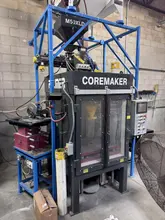 Palmer Core Machine CM-25 with extras and options. This machine has had very little use and is still connected and operational. This complete setup was over 125,000 new. 

This listing include:

-CM-25 Core maker for 30"x24"x18"
-M50XLD High Speed Continuous Mixer
-Bucket Elevator with 15' Discharge
-Bulk Unloading stand

Options:
-Four resin and catalyst output levels
-Recirculating Pumps
-Calibration Timer with remote start/stop with selector switch
-Low Sand interlock