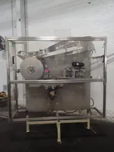 New England Machinery | S.S. Bottle Unscrambler w/ S.S Incline Conveyor