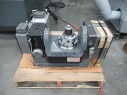 Haas TR-160Y CNC 2-Axis Programmable Trunnion Table, Sigma 5 Brushless Drives, 6" Platen, Ca bles and Connectors, Air Line- Auction Item