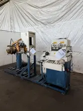 1,100 Lb. x 6" x .05" AIDA SERVO FEEDLINE W/ DUAL UNCOILER. STOCK # 0130225.