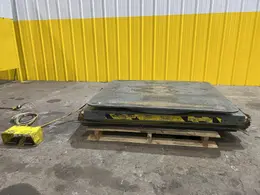 5,500 LBS X 38" X 44" PENTALIFT HYDRAULIC SCISSOR  LIFT TABLE WITH ROTARY TOP: STOCK #20388