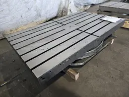 36" X 60" LUCAS AIR LIFT ROTARY TABLE. STOCK # 0756026