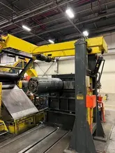 48" x .135" x 30,000# Stamco/Herr Voss Slitting Line with 2 Slitter Heads (14300)