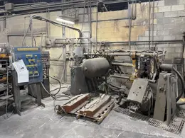 Dependable model 600 shell core machine with hydraulic system and feed with blow tank, controls