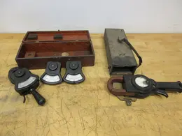 Columbus Electric Amp Meter with Interchangeable Heads, &amp; Weston Electric Large Amp Meter- Auction Item
