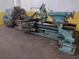 42" X 120" RYAZAN MODEL #1N65 HEAVY DUTY ENGINE LATHE 4.5" HOLE: STOCK #16472