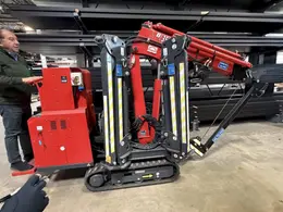 KEGIOM 350-4 SPIDER GAS POWERED COMPACT TELESCOPIC CRAWLER CRANE