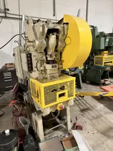 32 TON MINSTER NO.4 OBI STAMPING PUNCH PRESS. STOCK # 0760026