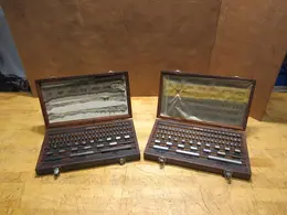 Mitutoyo Gauge Block Set (2) .050" - 4" Almost Complete Set- Auction Item