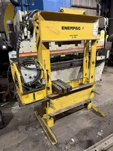 100 TON ENERPAC MODEL #GPEM3420Y H-FRAME HYDRAULIC PRESS: YOBRO #25886
