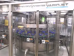Krones 45 Valve Variojet Rotary Ionized Air Rinser, 1999