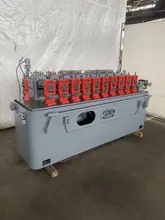 10 STAND X 1-1/2" X 8" TISHKEN MODEL 10LE 1-1/2 ROLLFORMER. STOCK # 0789324