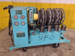 40 TON MODERN HYDRAULICS 4 CYLINDER PORTABLE HYDRAULIC DIE SETTING &amp; SEPARATING SYSTEM: STOCK #23773