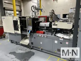 121 TON 3.4 OZ NISSEI MODEL FNX110III-12A INJECTION MOLDING MACHINE MFG 2018