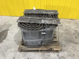 24" WIDE TITAN INDUSTRIES STEEL CONVEYOR BELT, NEW ON SKID: STOCK #21085