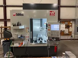 Haas UMC-500SS 5 Axis UMC, 2023 – TSC, Chip Conveyor, Probe