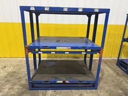 (4) 1,000 LB CAPACITY DIE RACKS W/ SLIDING SHELVES: YOBRO #24478