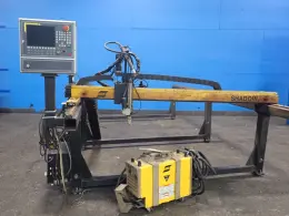 ESAB 190" X 85" PLASMA CUTTER  -  SHADOW