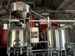 Alpha Brewing Operations 30 Barrel 2 Vessel Brew System, Grist Case and Oversized Heat Exchanger, 2015