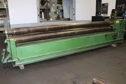 10 Ga. X 12 ft Hassleholms (Roundo) 3-Roll Hydraulic Plate Bending Roll Model PA 185/12