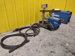 MILLER XMT450 CC CV WELDER &amp; S74 MPA PLUS FEEDER: STOCK #23484