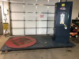 WULFTEC SEMI AUTO STRETCH WRAPPING MACHINE