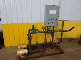 (2) 10 HP GENERAL AIR PRODUCTS BLOWER MODEL #FPSED44 TWIN MOTOR PUMP: STOCK #13546