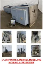 5" X 60" MITTS &amp; MERRILL MODEL #9B HYDRAULIC KEYSEATER : STOCK #14144