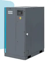 60 HP Atlas Copco GA45 Oil-Injected Rotary Screw Compressor with Integrated Dryer 460V, 125 PSI, Unused