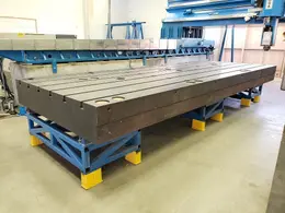 79" X 216" X 14-1/2" GIDDING &amp; LEWIS T SLOTTED FLOOR: STOCK #73825